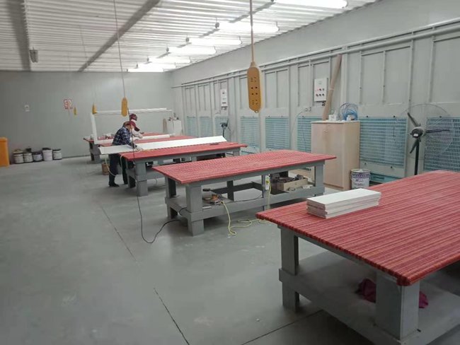 产品打磨区
